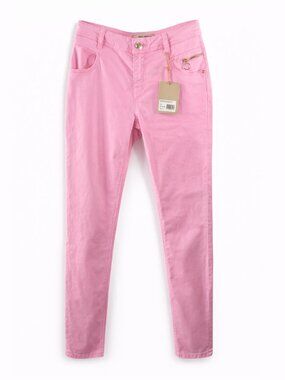 NWT Mos Mosh Bubblegum Pink Soft stretch Denim Pants Size 27